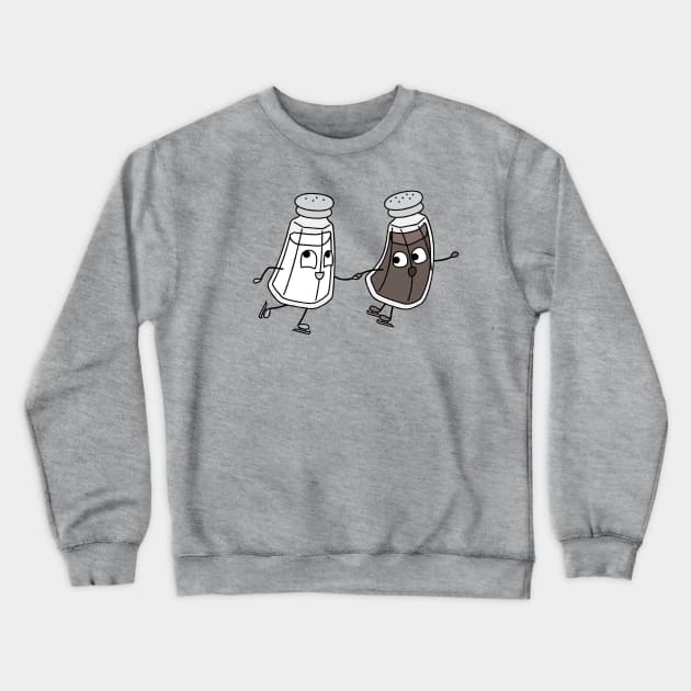 Salt & Pepper Crewneck Sweatshirt by grodek